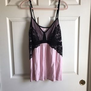 Pink Cacique Nighty Chemise, Jersey